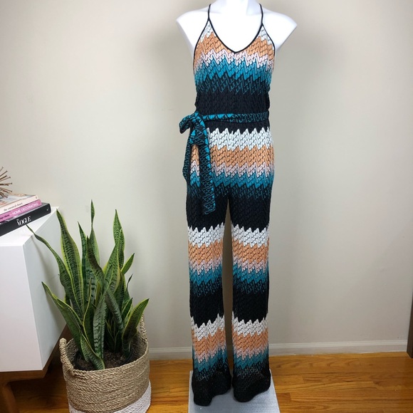 Karina Grimaldi Pants - Karina Grimaldi Knit Jumpsuit In Montecarlo